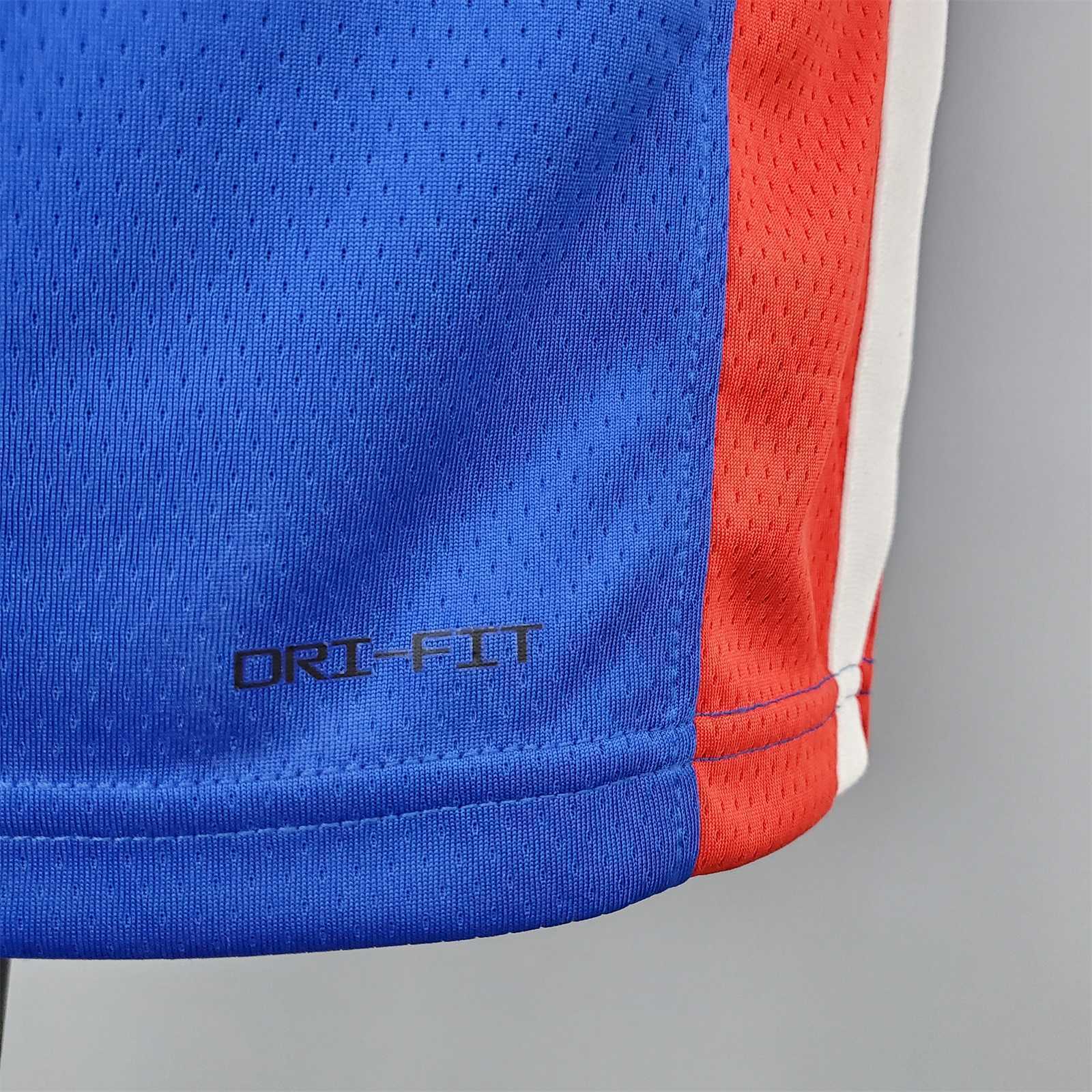 75th Anniversary Iverson #1 Pistons Blue 7