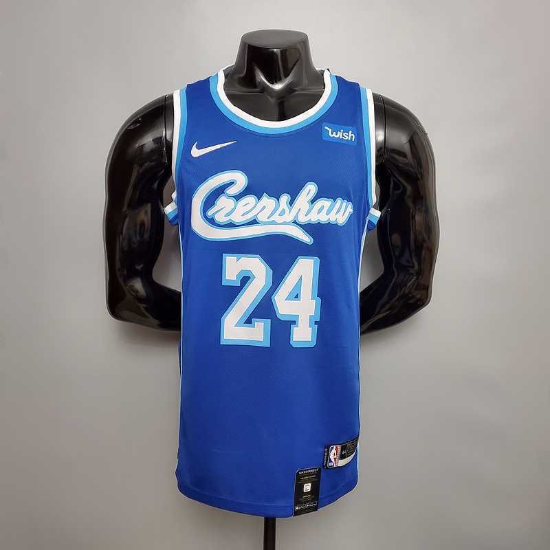 New Bryant #24 Lakers black 8