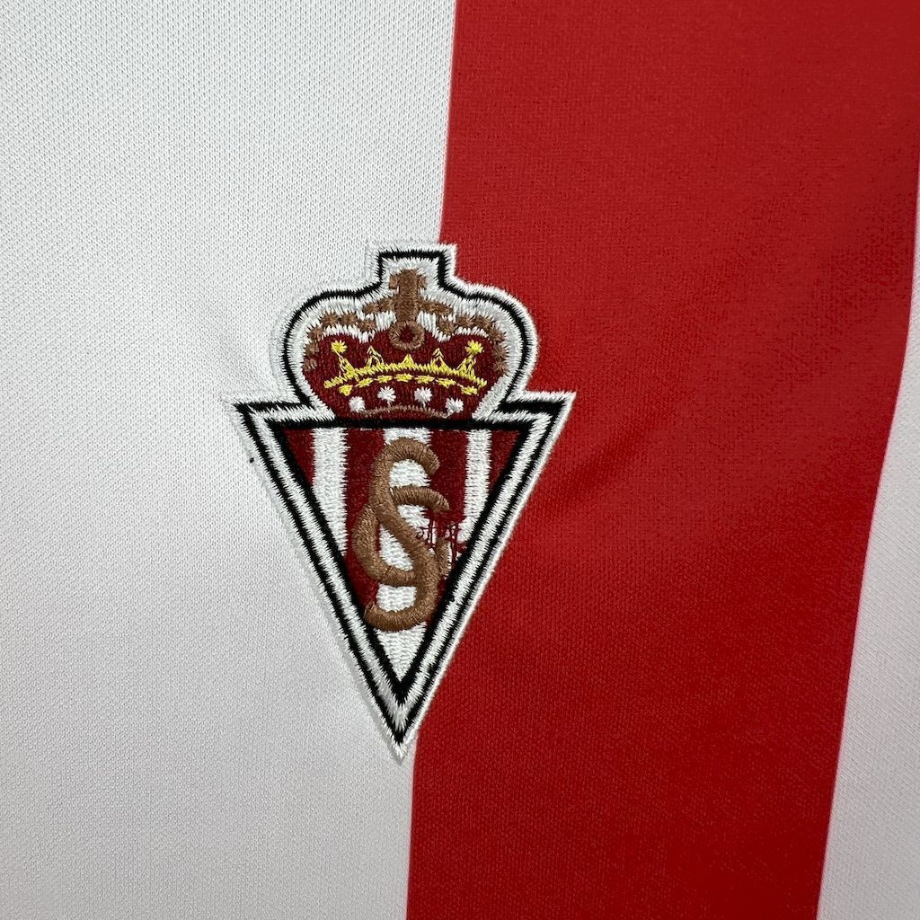 80-81 Sporting de Gijón Home Retro Kit Vintage Shirt AAAAJersey Supplier Yupoo 3
