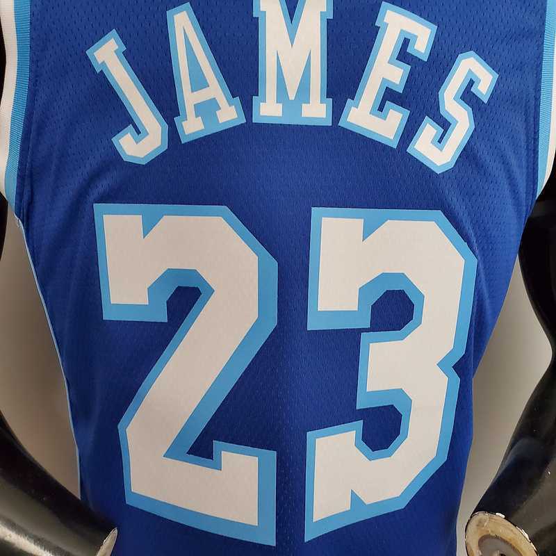 New James #23 Lakers blue 4