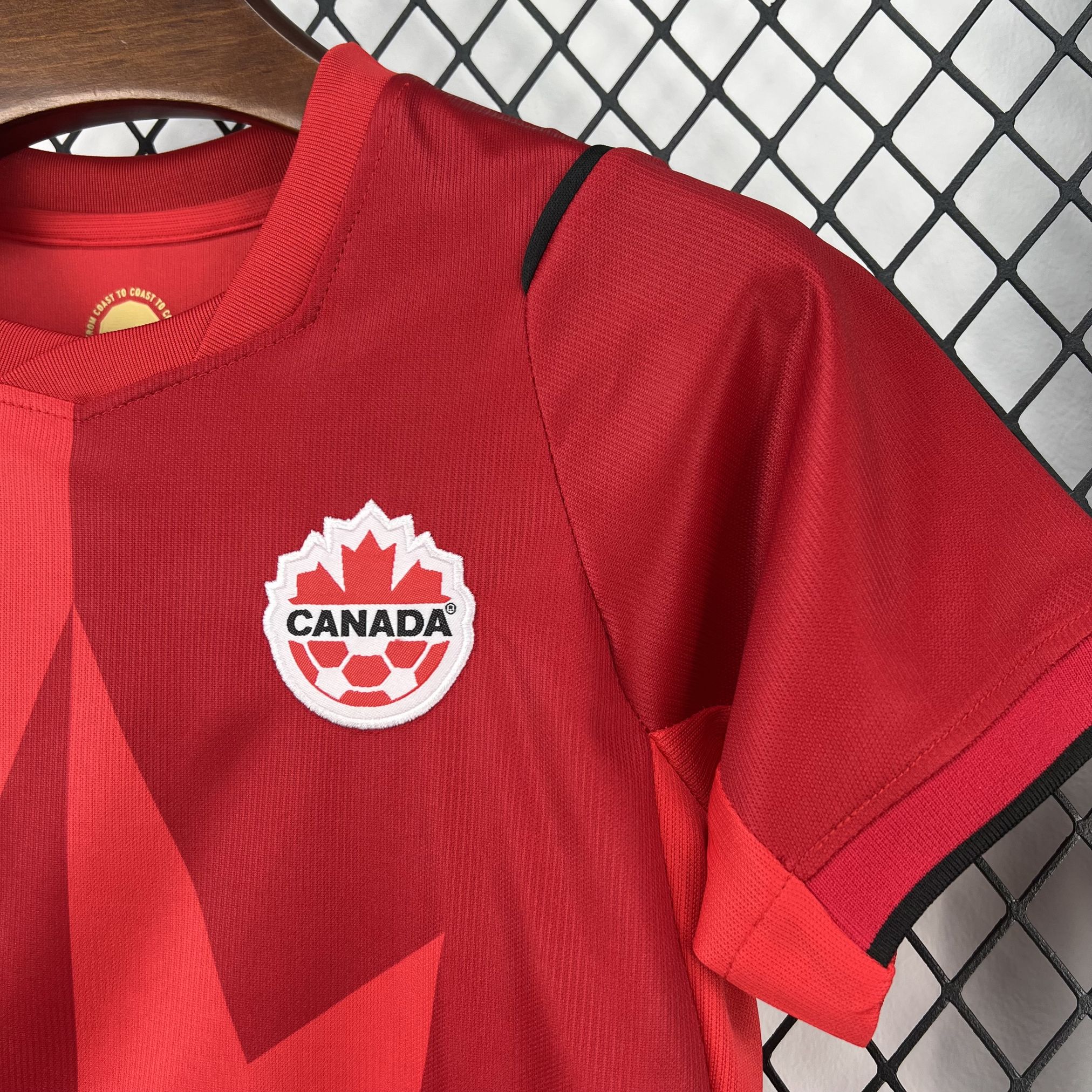 2026 World Cup Canada Home Kids Kit Football Youth Apparels AAAAJersey Supply Yupoo 6 3
