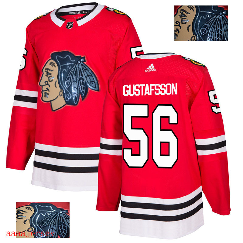 2018 Chicago Blackhawks ice hockey jersey M-3XL 芝加哥黑鹰队时尚亮片款冰球服 32