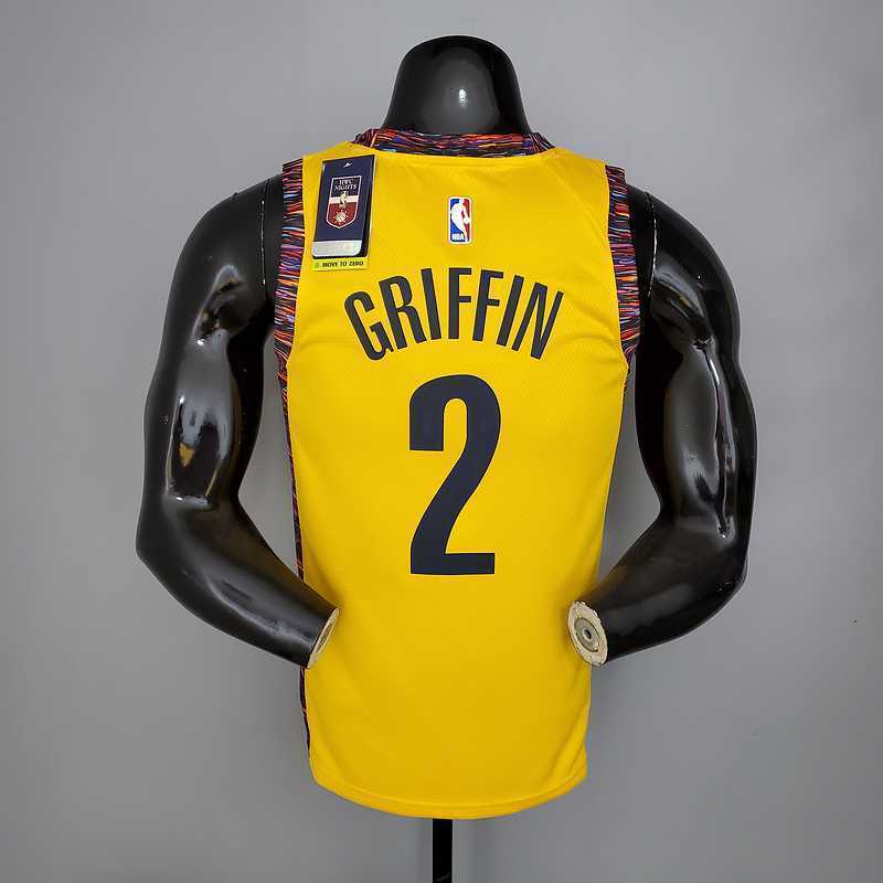 GRIFFIN#2 Brooklyn Nets Commemorative Edition Yellow 5