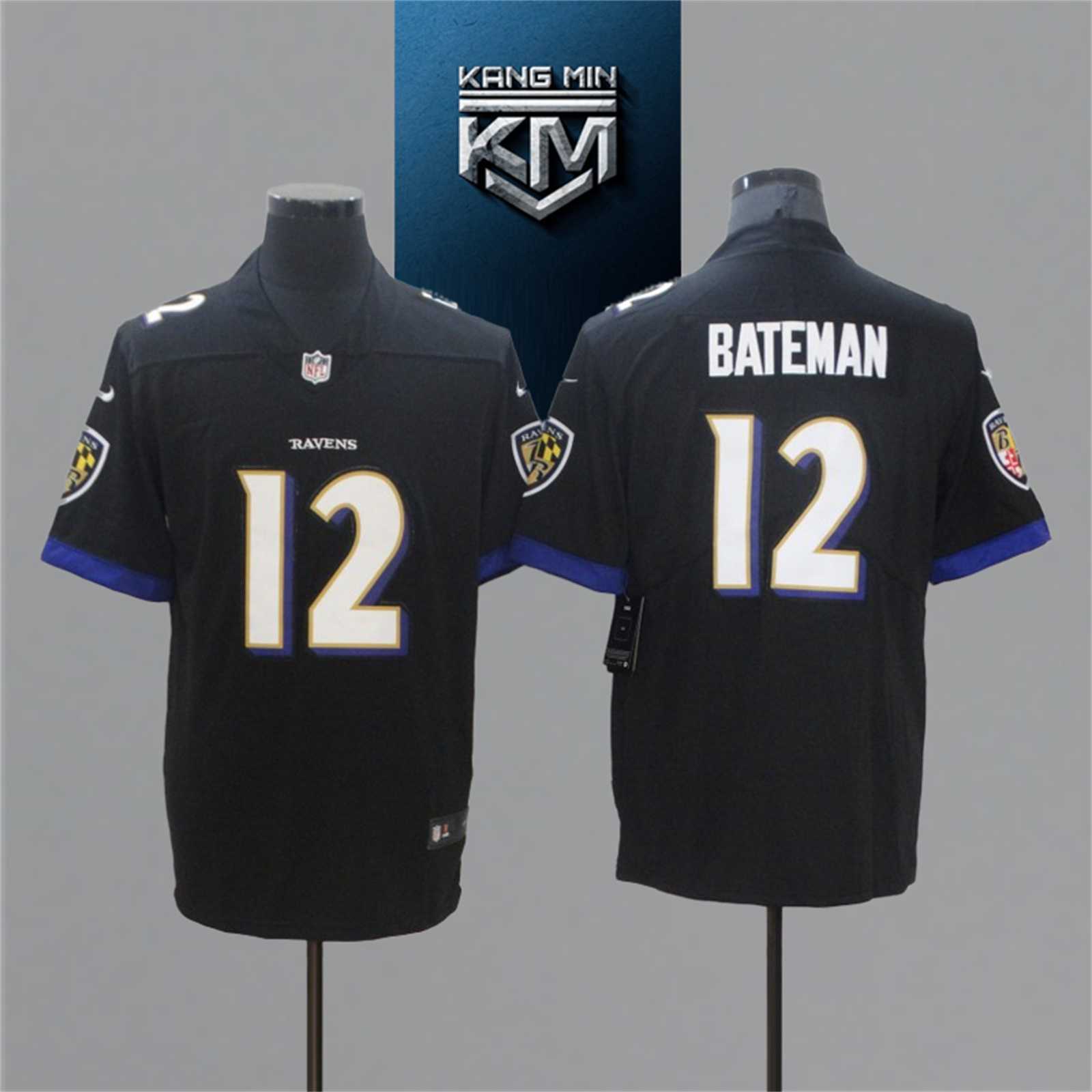 2021 Ravens NFL Jersey 12