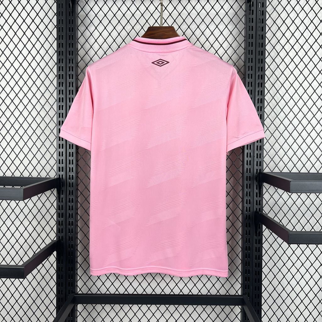 24-25 Fluminense OG Pink Kit Special Edition T-Shirt AAAAJersey Supplier Yupoo 4