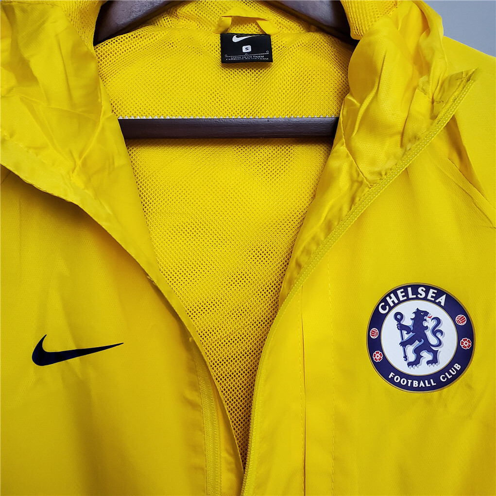 20-21 Chelsea yellow windbreaker 3