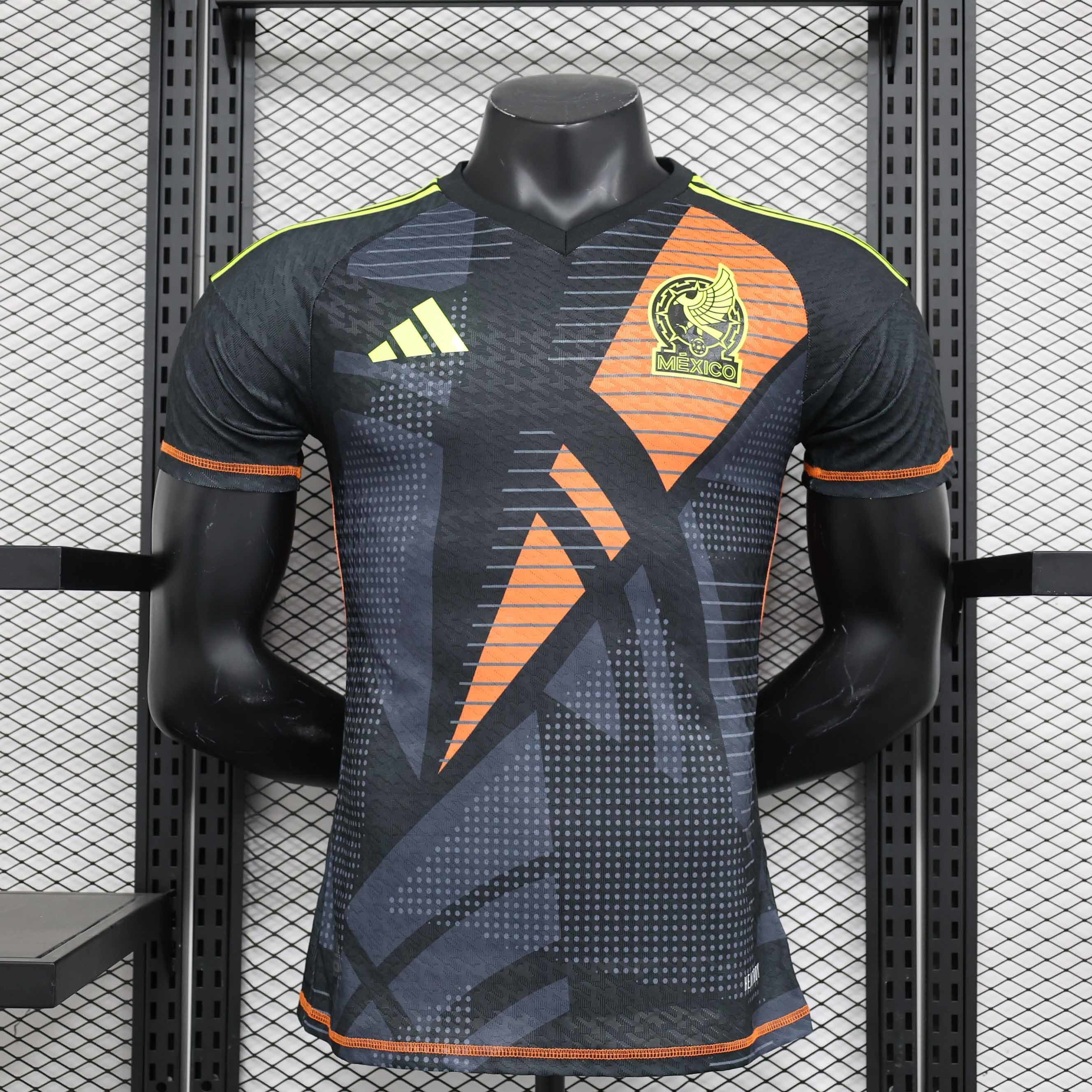 2024 Mexico Goalkeeper Black Kit Player Version Shirt Football Replicas Yupoo