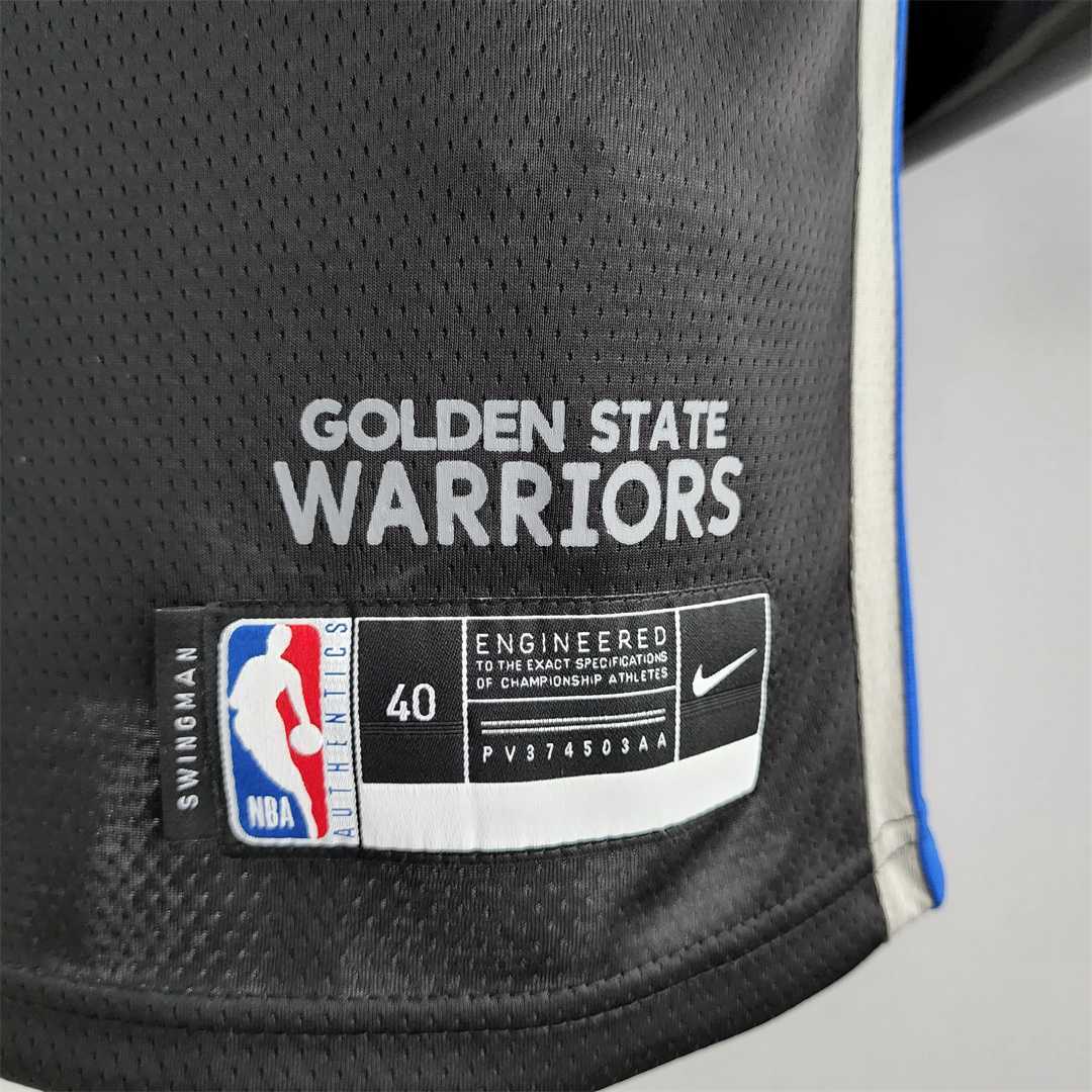 2020 YOUNG #6 Warriors City Edition Black and Grey NBA Jersey 2
