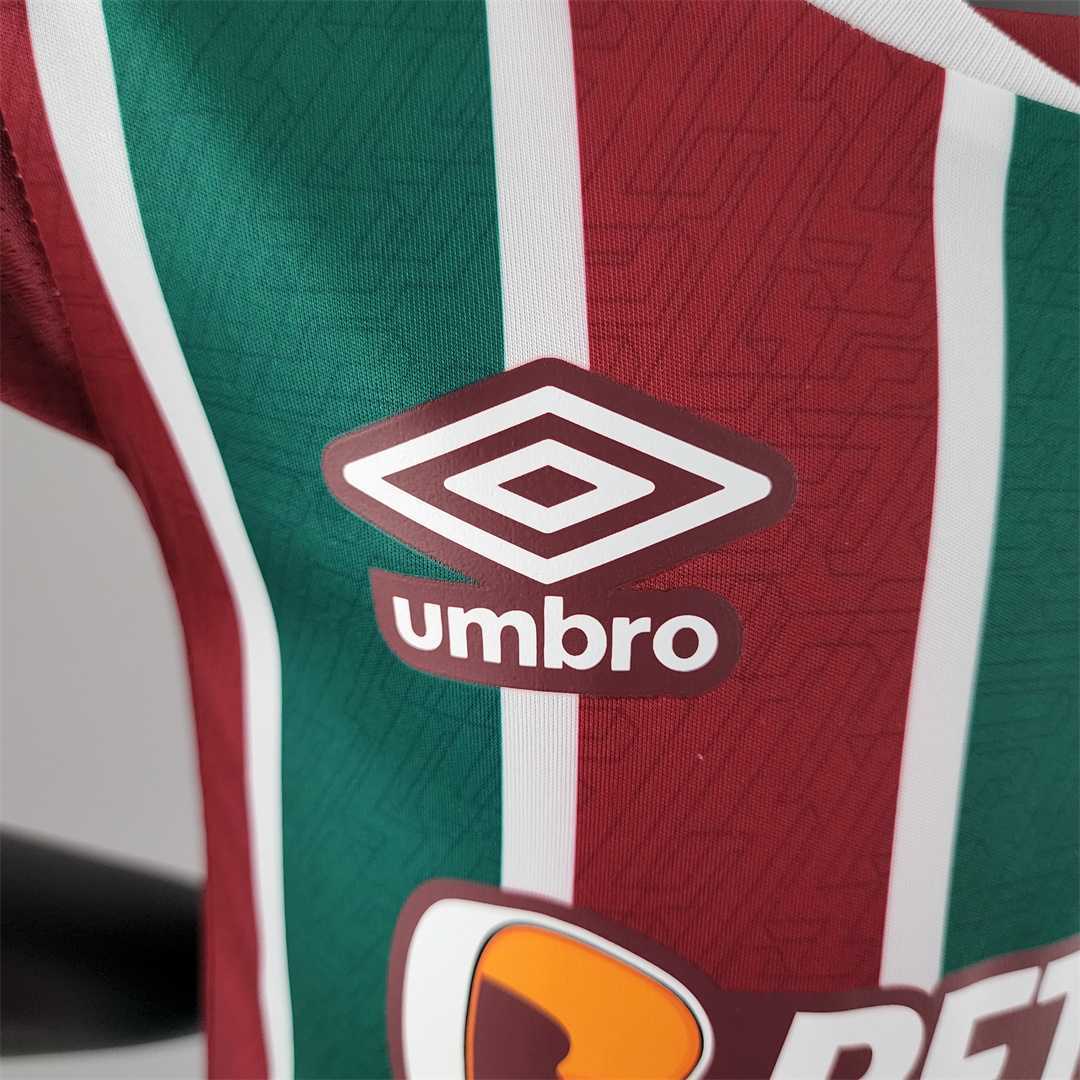 22-23 Fluminense home kids kit 7