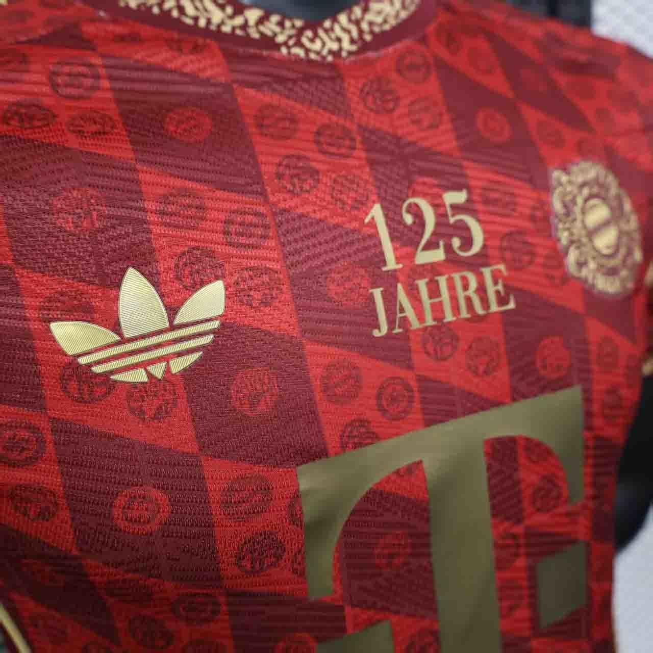 25-26 Bayern Munich 125th Anniversary Red Kit Player Version Shirt AAAAJersey Supply Yupoo 2