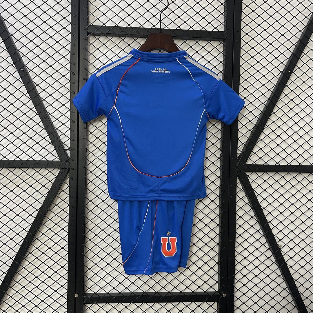 25-26 University of Chile Home Kid Kits Youth Apparels AAAAJersey Dropship Yupoo 4