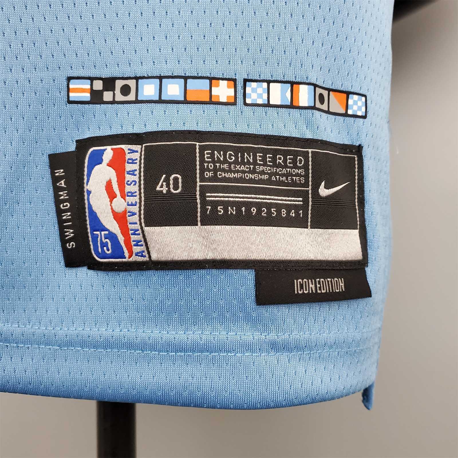 2022 season George #13 Clippers City Edition Blue 3