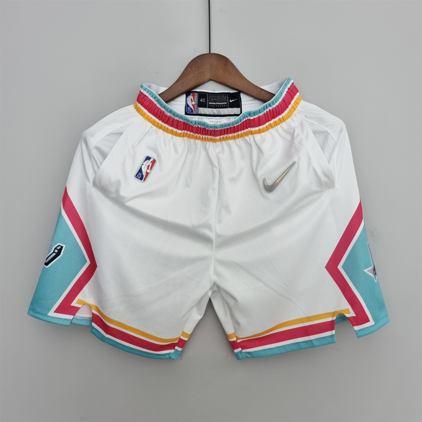 2022 San Antonio Spurs Urban Edition calo branco NBA