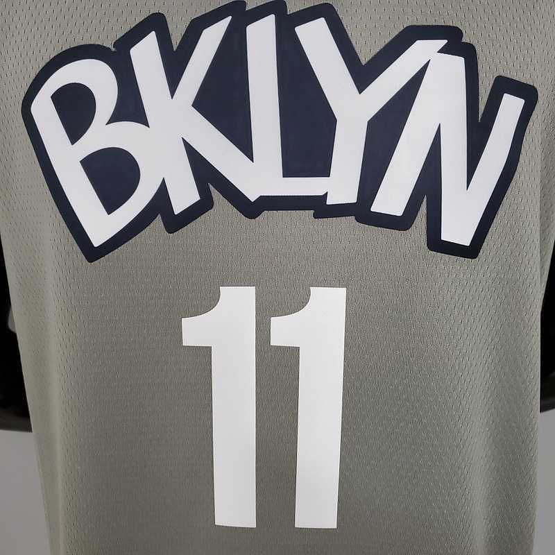 Irving #11 Brooklyn Nets City Edition Gray 5