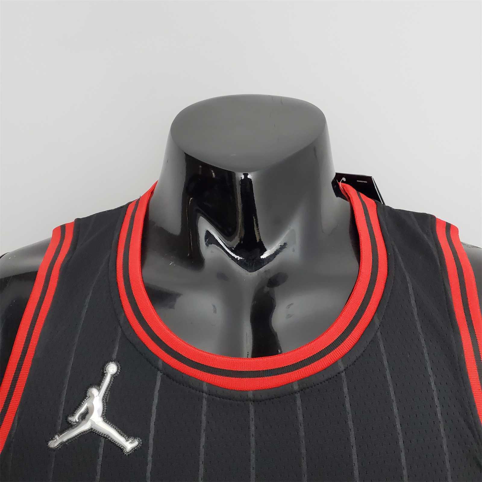75th Anniversary Ball #2 Bulls Flyers Black NBA Jersey 4