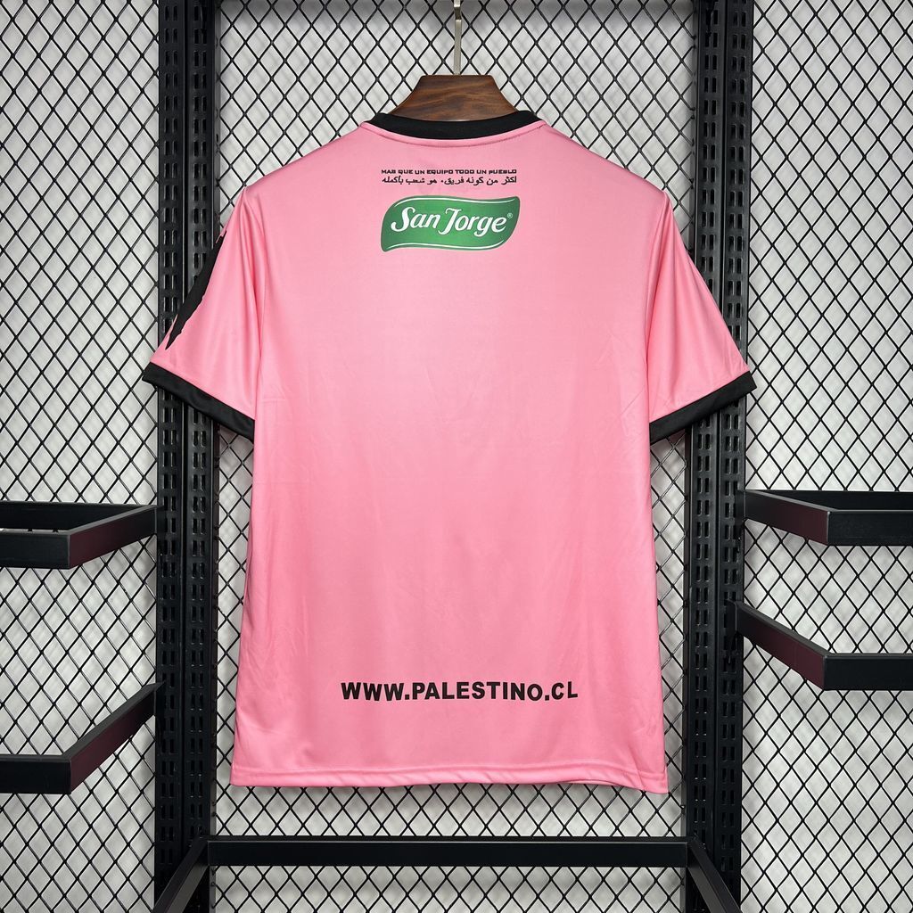 24-25 Club Deportivo Palestino Pink Special Edition Soccer Uniforms Soccer AAAAJersey Yupoo 2