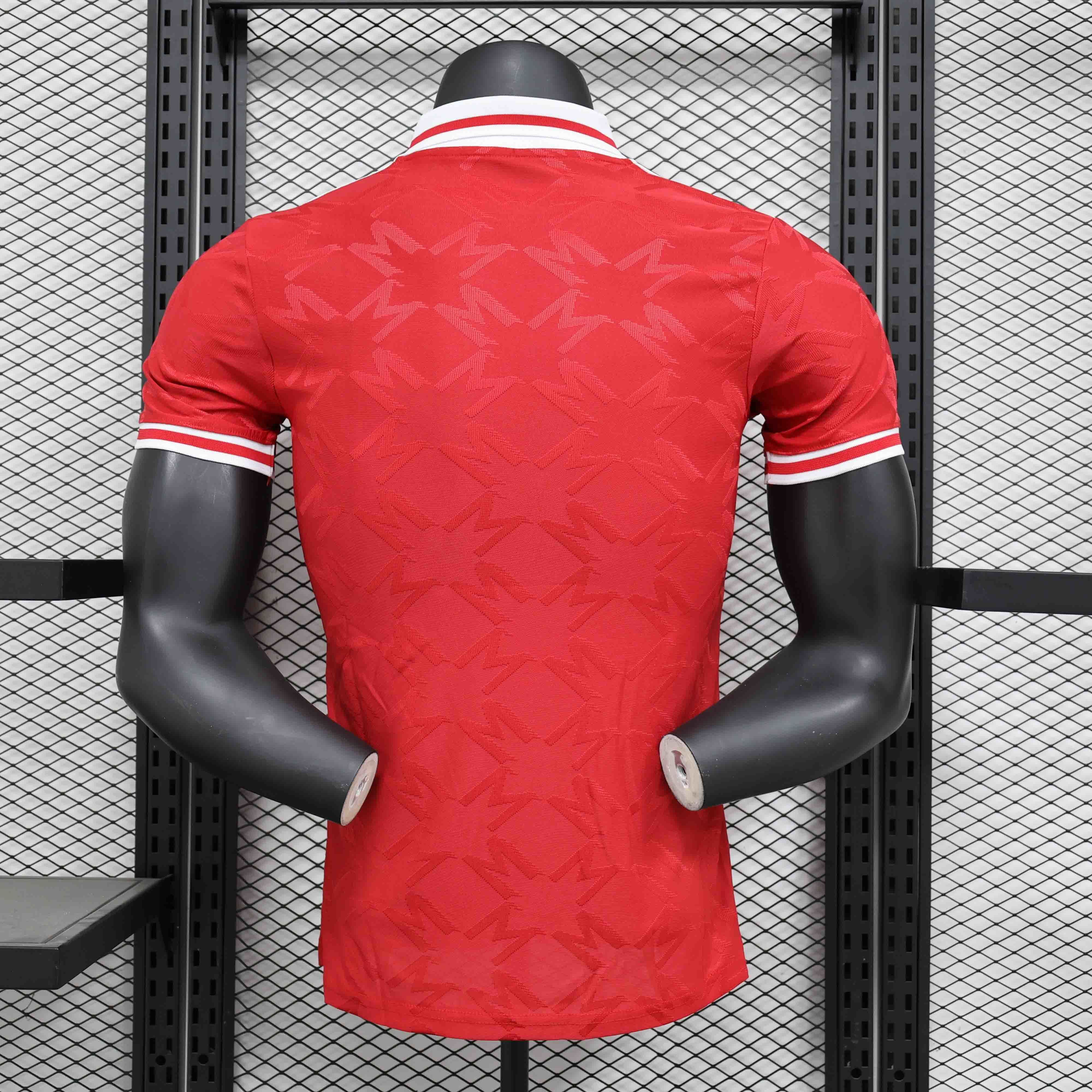 24-25 Manchester United Red Special Edition Player Version Shirt AAAAJersey Supplier Yupoo-1 2
