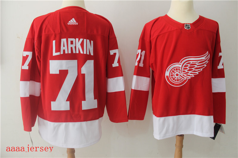 Detroit Red Wings ice hockey jersey M-3XL 底特律红翼队冰球服 6
