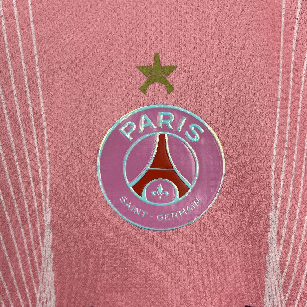 25-26 PSG Pink Kit Special Edition Soccer AAAAJersey Yupoo 6