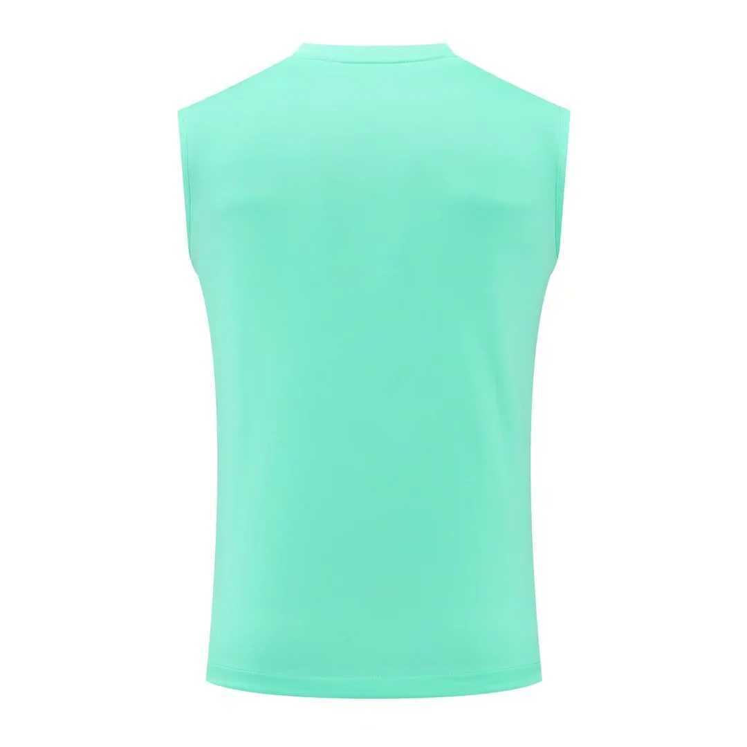 21-22 Arsenal vest training suit kit green 9