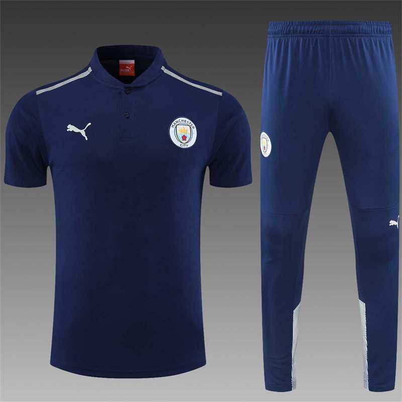 Manchester City Polo deep sapphire blue 12
