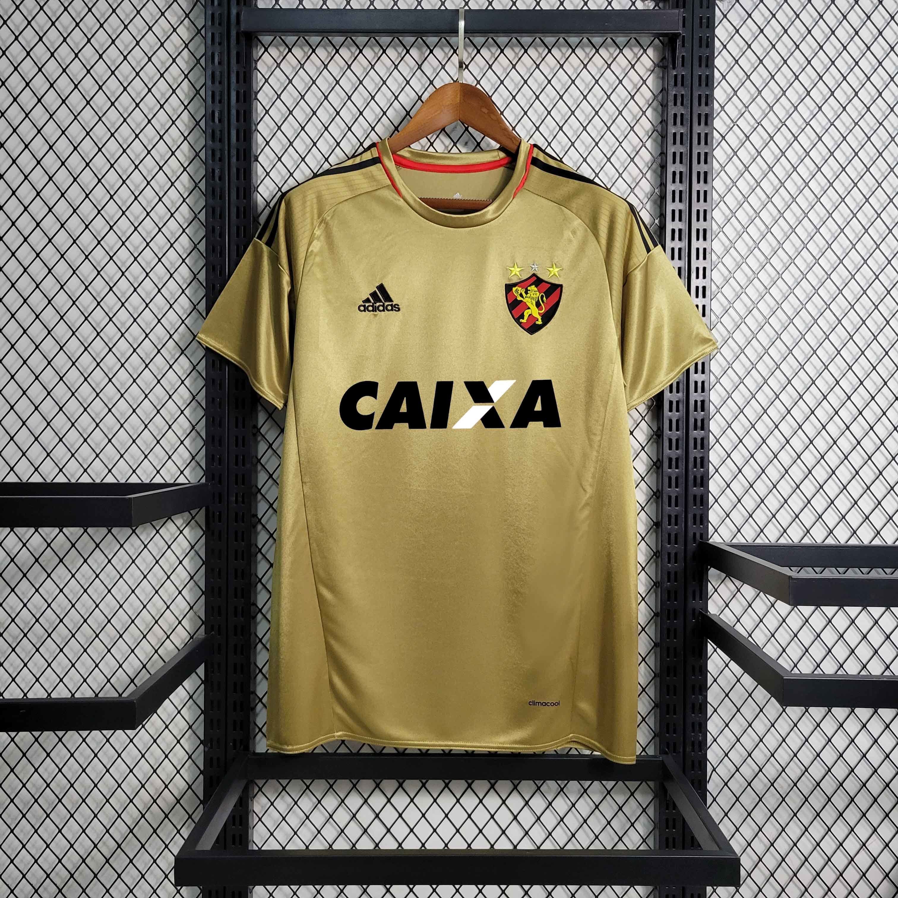 16-17 Retro Sport Recife Gold S-XXL Soccer Jerseys