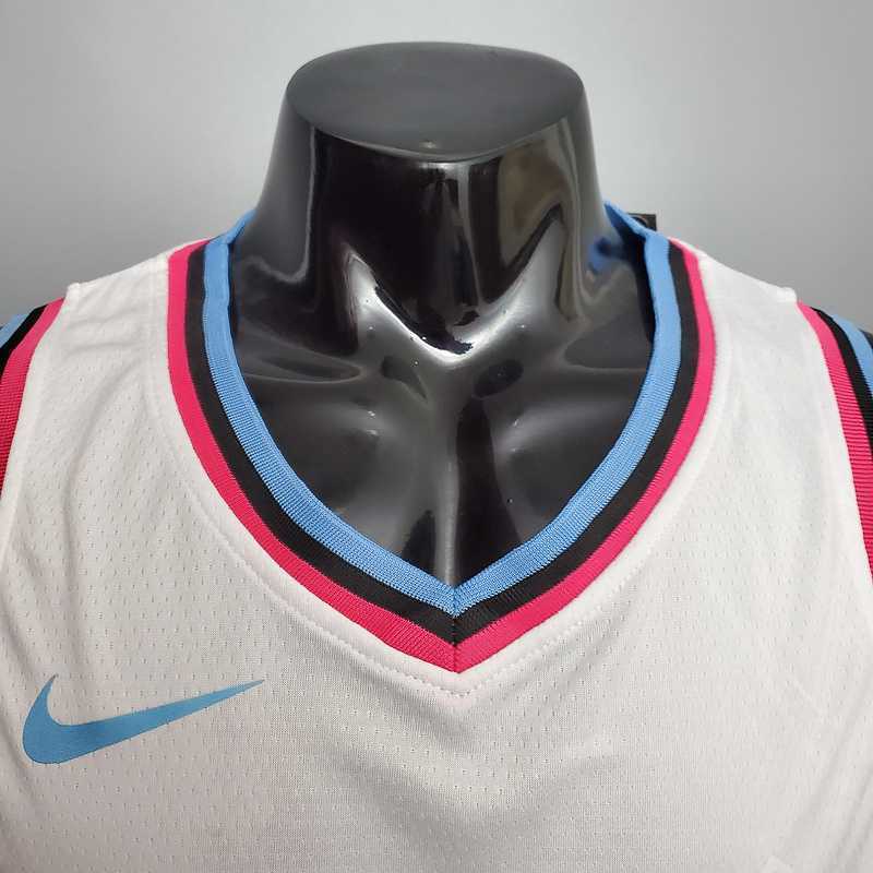 BUTLER #22 Miami Heat white 2