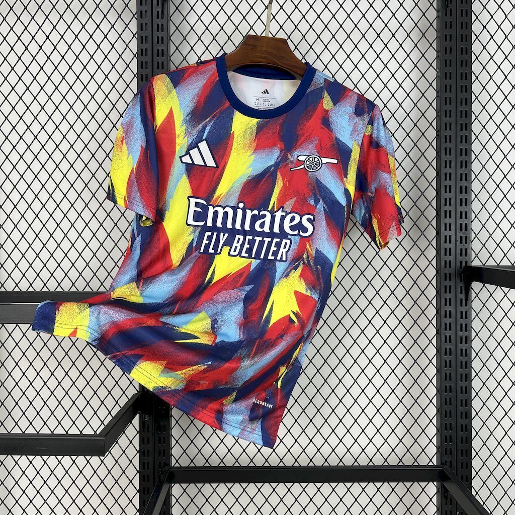 25-26 Arsenal Pre-Match Shirt Soccer Uniform AAAAJersey Yupoo