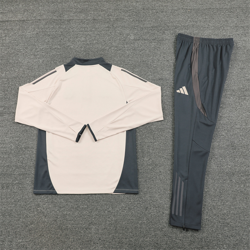 24-25 Real Madrid Long Sleeve Training Suit Football Shirts 2