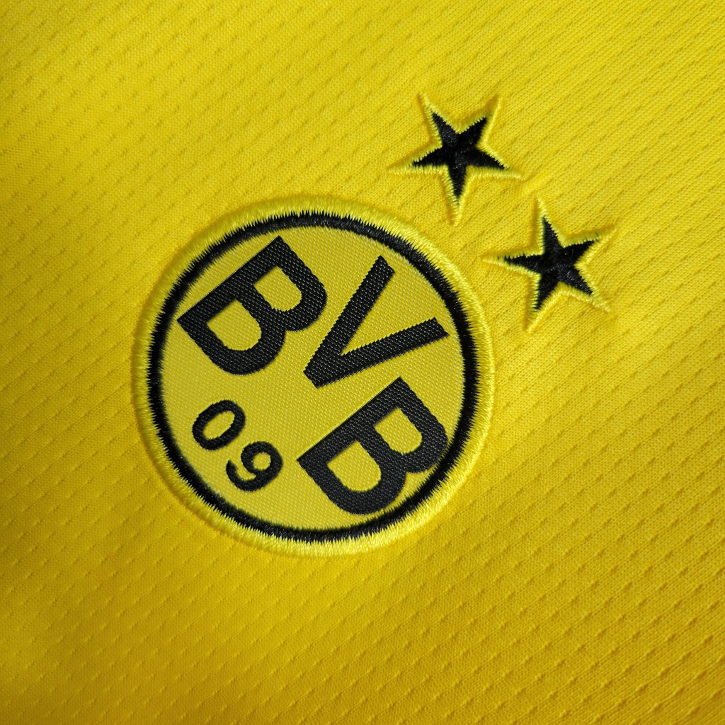 23-24 Dortmund home kids kit Best Soccer Jersey 1