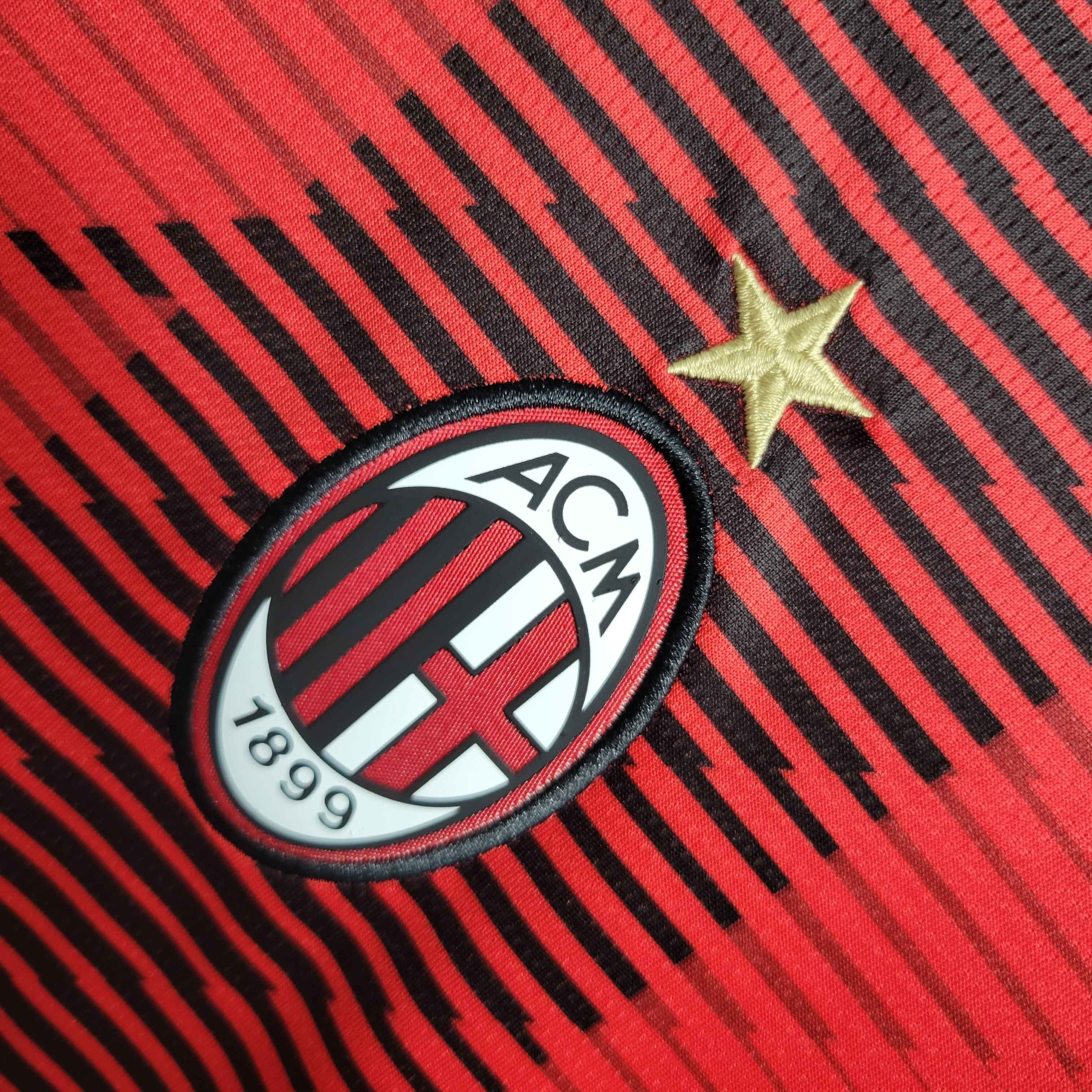 23-24 Long Sleeve AC Milan Home S-XXL 2