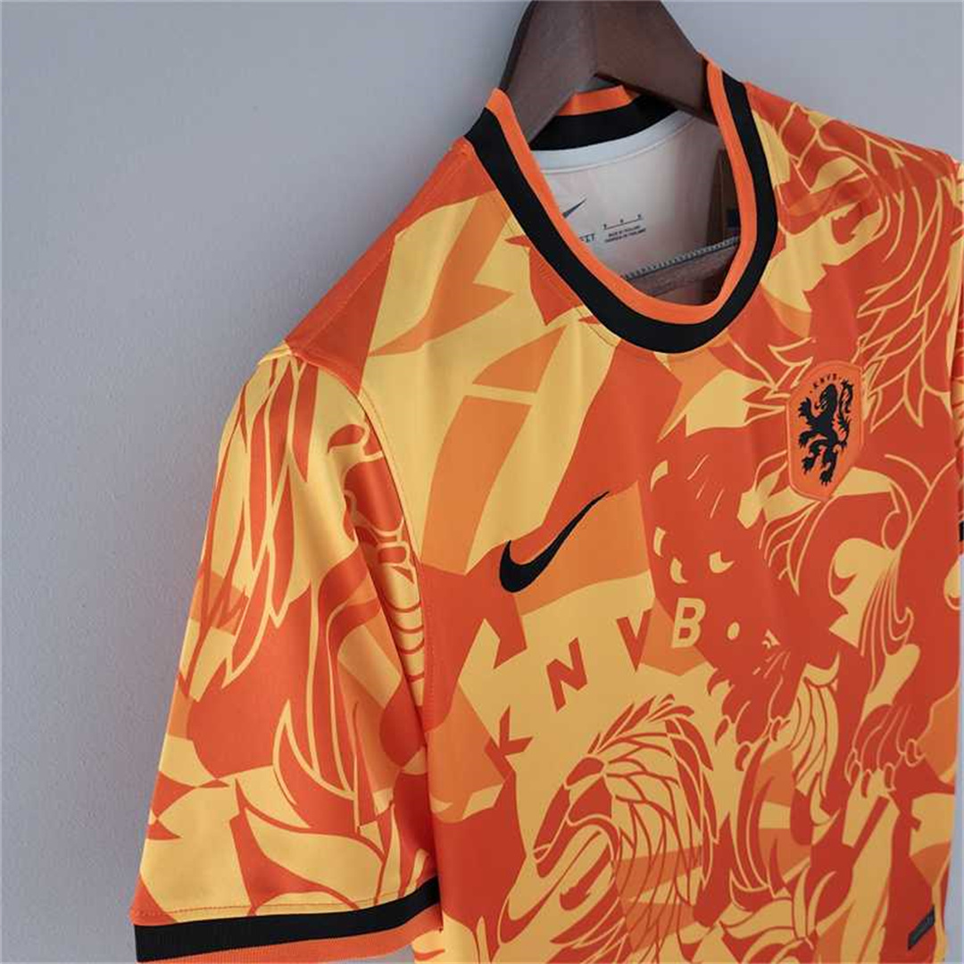 2022 Netherlands training suit orange 4