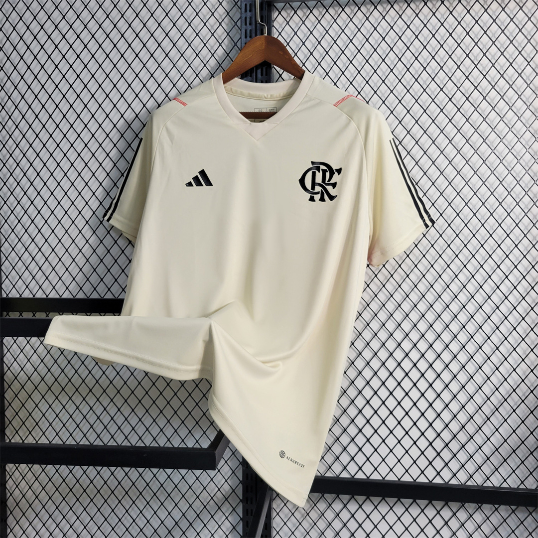 23-24 Flamengo training suit off-white 6