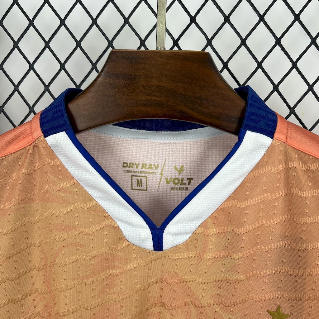 25-26 Fortaleza Orange Goalkeeper Kit Soccer T-Shirt AAAAJersey Wholesale Yupoo 4