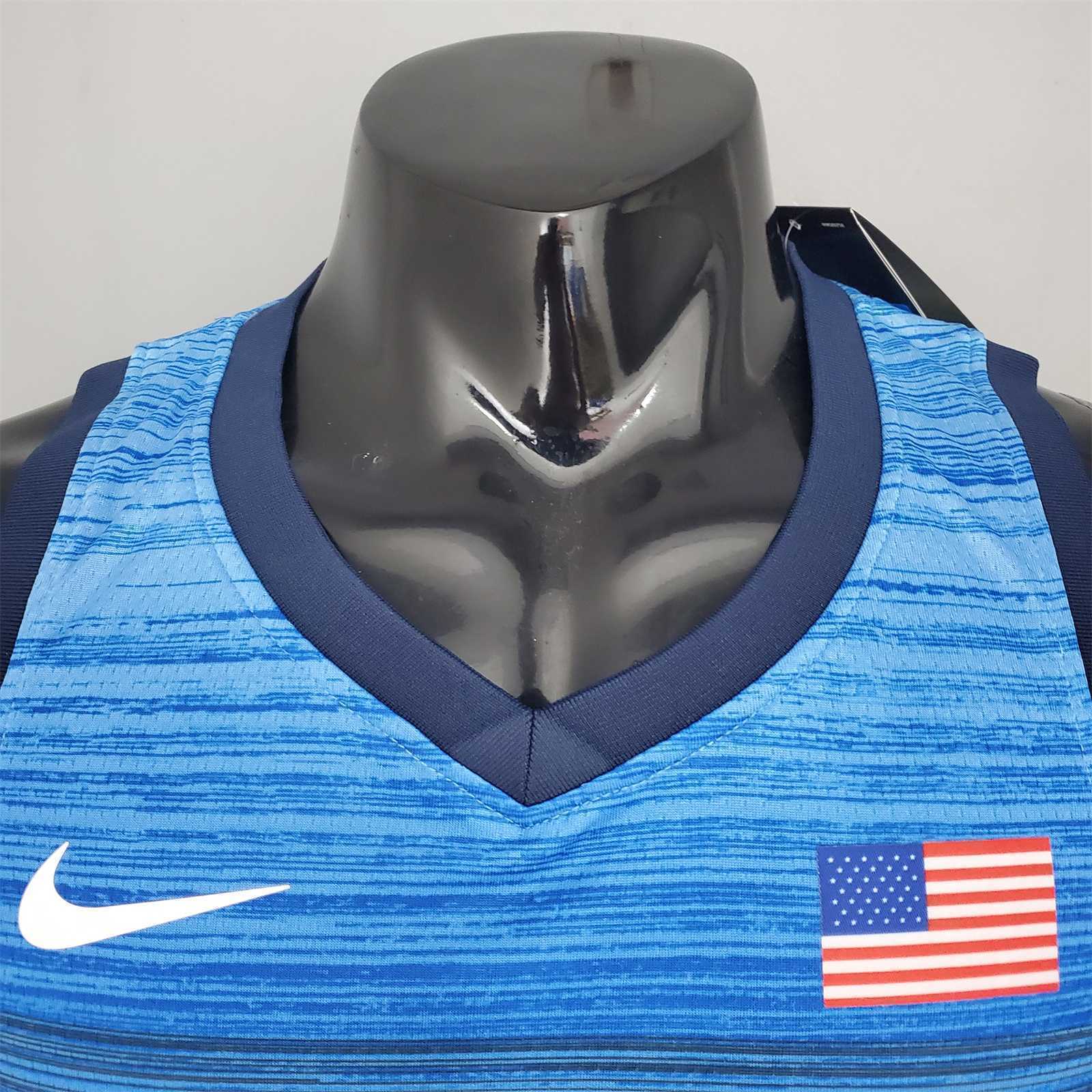 2021 Olympic Games DURANT#7 USA Team USA Blue 3
