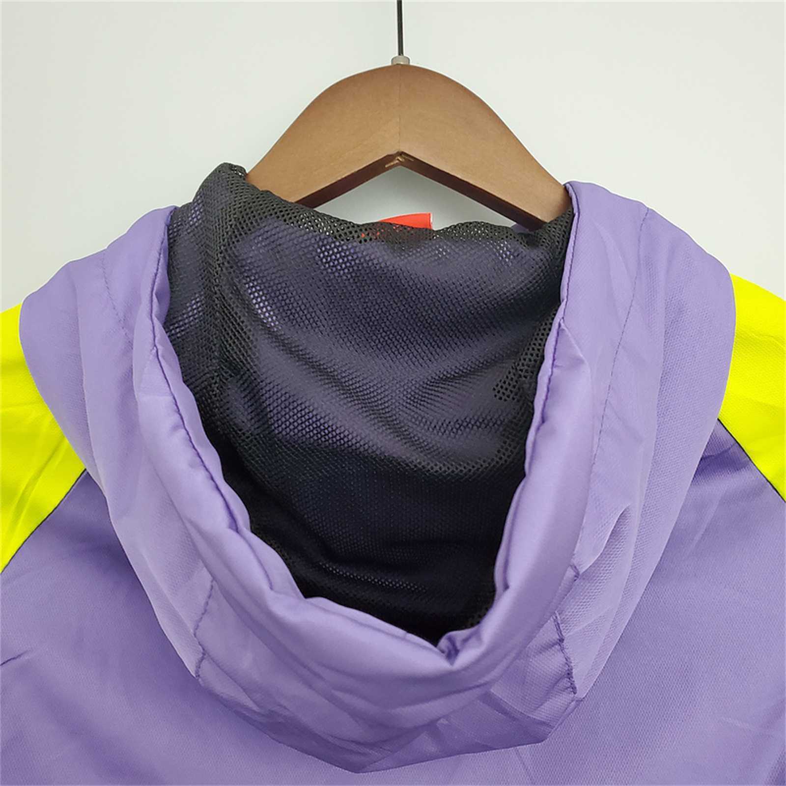 2021 Brazil purpleblack windbreaker 7