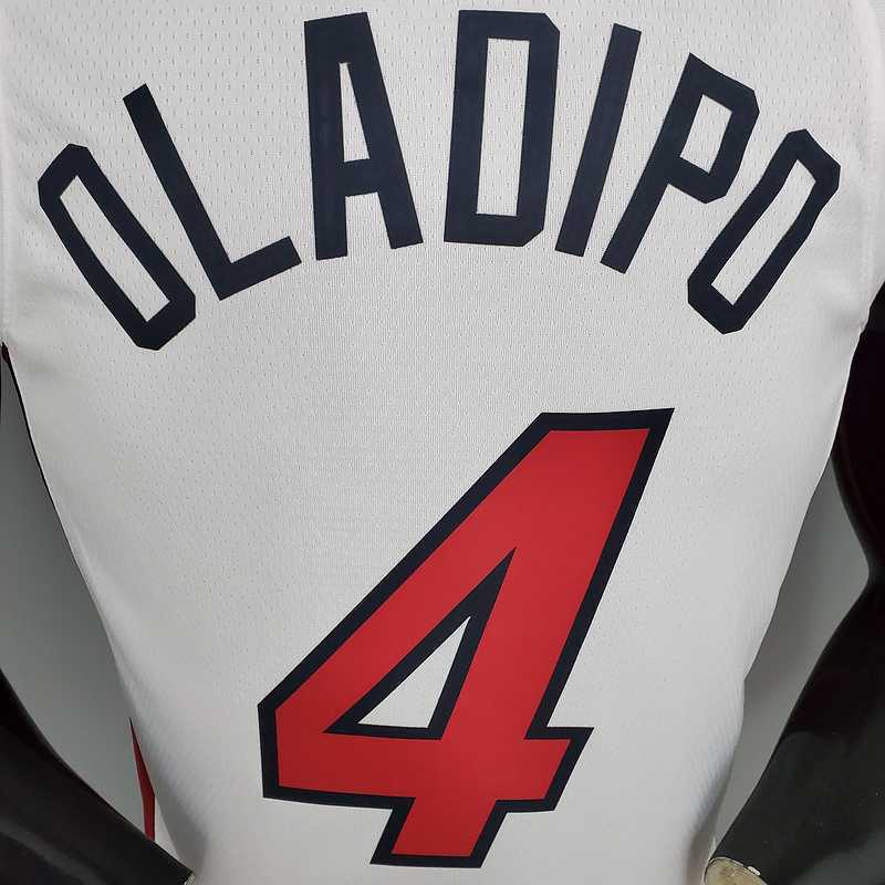 Miami Heat OLADIPO#4 white 3