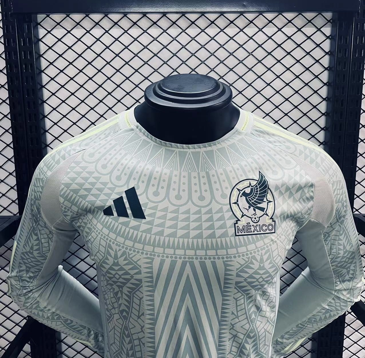 2024 Mexico Away Long Sleeve Kit Player Version Shirt Jerseys Supllier Yupoo 5