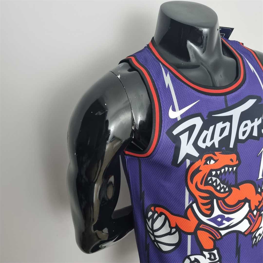 Toronto Raptors CARTER#15 Purple NBA Jersey 1