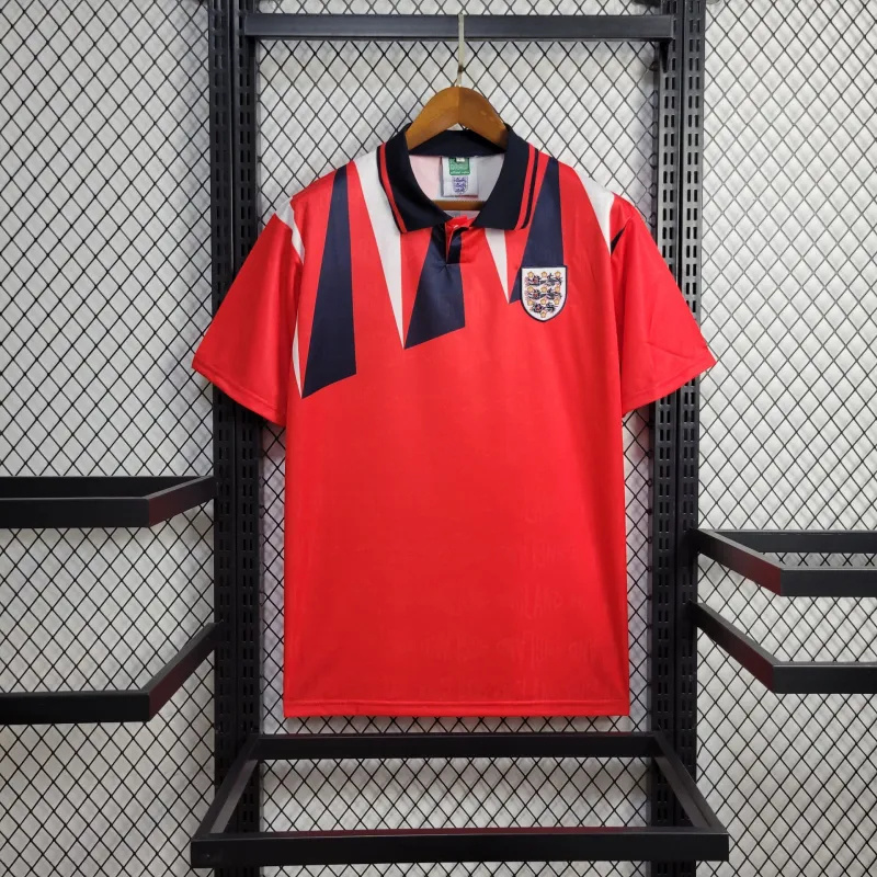 1992 England Away Retro Kit Vintage Shirt Football AAAAJersey Supplier