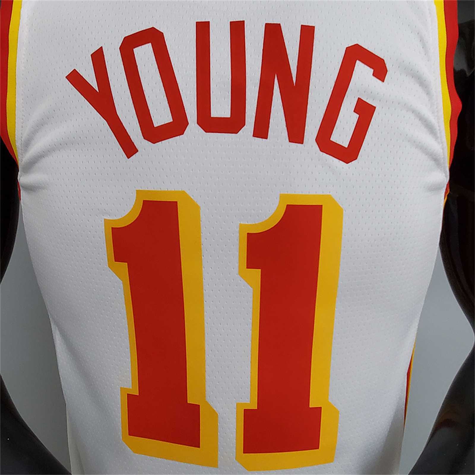 Hawks Young #11 White 5