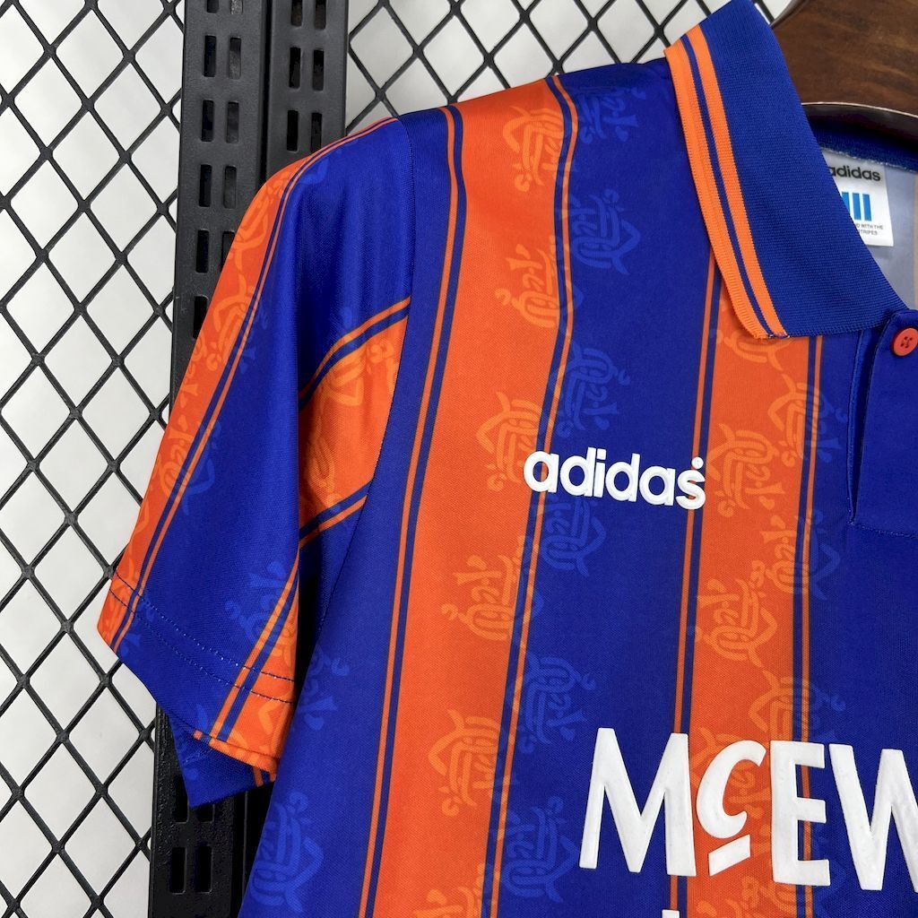 93-94 Rangers Away Retro Kit Vintage Shirt AAAAJersey Yupoo 3