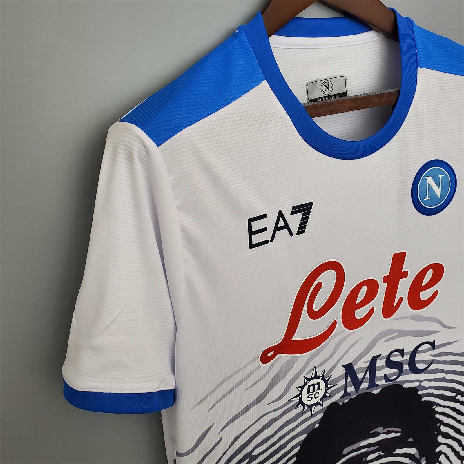 21-22 Napoli white maradona version 5
