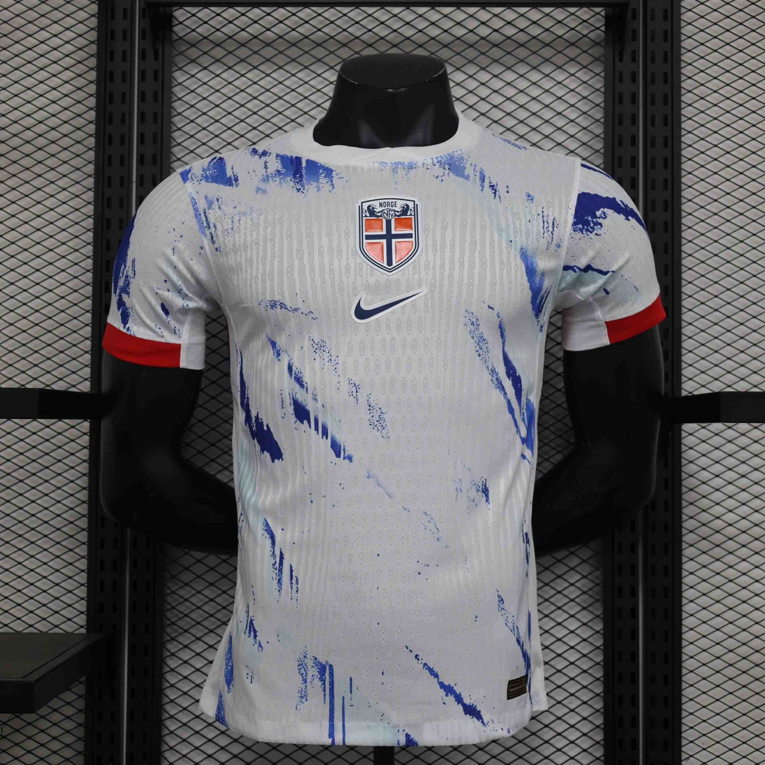 2024 Norway Away Kit Player Version Shirt Soccer Jerseys Yupoo
