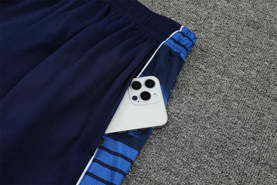 22-23 Marseille training suit short sleeve kit blue 14