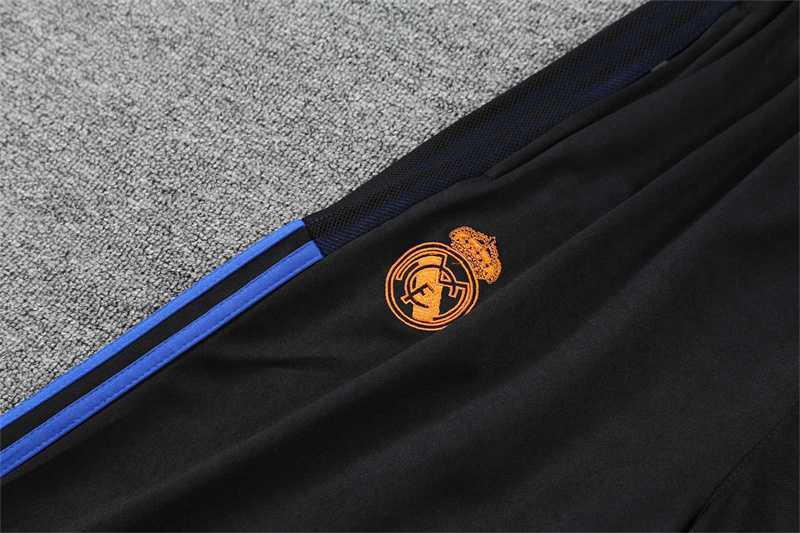 Real Madrid Polo black with yellow-logo 13