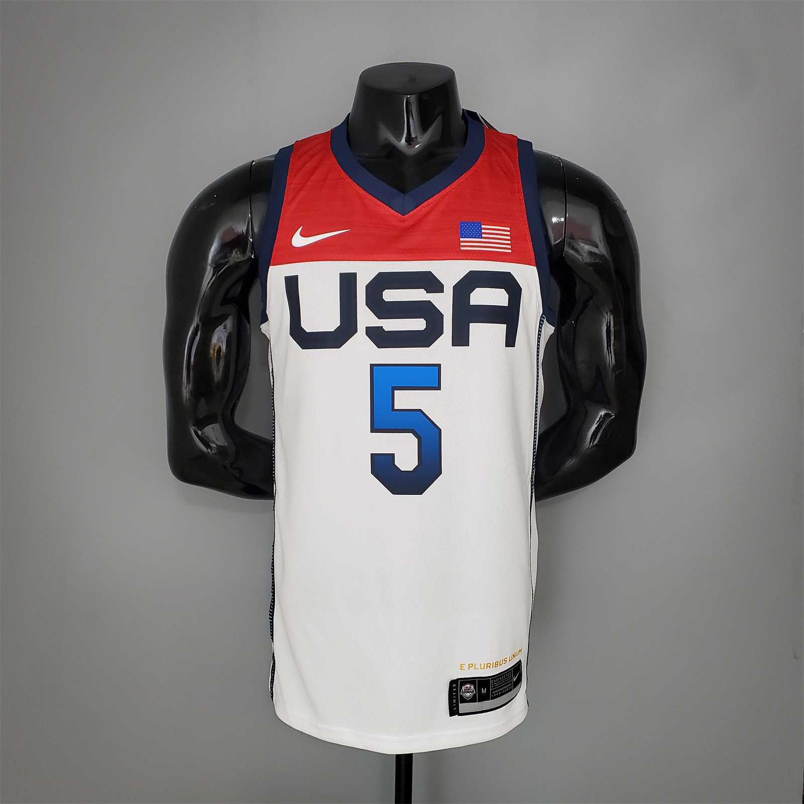 2021 Olympic Games LAVIINE#5 USA Team USA White Red