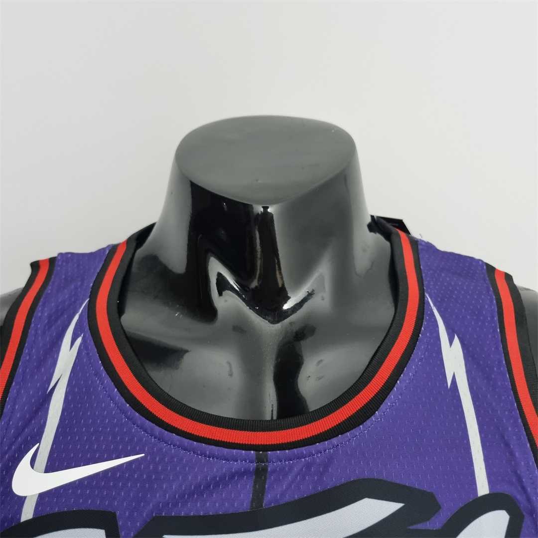 Toronto Raptors SIAKAM #43 Purple NBA Jersey 8