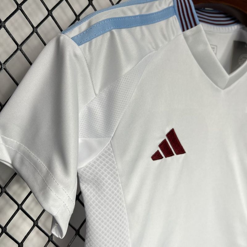 24-25 Aston Villa Away Kid Kits Youth Apparels Football AAAAJersey Yupoo 5