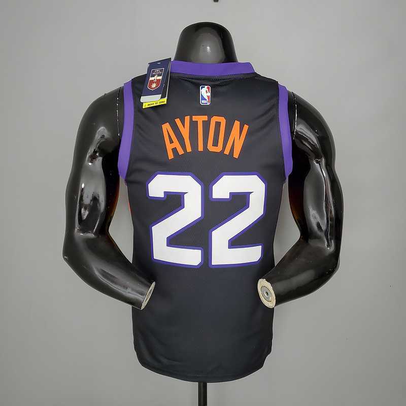 New AYTON#22 Suns City Edition Black 3